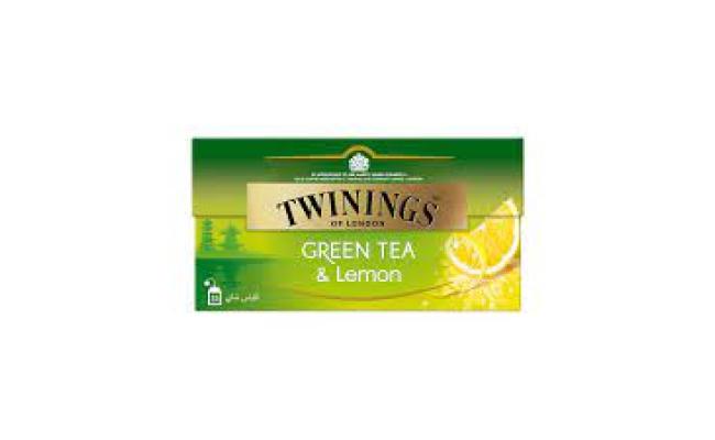 Twinings Green Tea And Lemon, 25 Bags